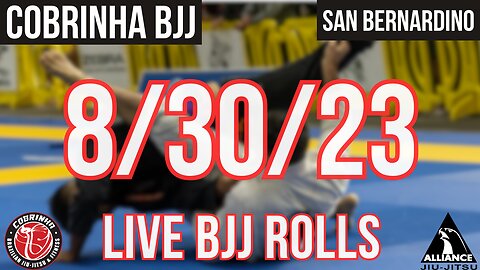 8/30/23 Live BJJ Rolls