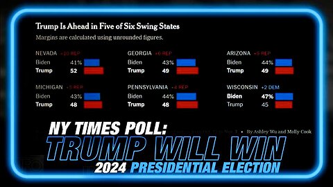 NY Times Poll Indicates Trump WILL Win the 2024 Presidential