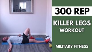 300 REP KILLER LEG WORKOUT | CAN YOU COMPLETE IT?