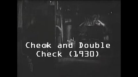 Check and Double Check (1930) | Full Length Classic Film