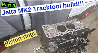 Jetta MK2 DIY Build replacing Piston rings and measuring the Ring Gap Golf GTI PF motor