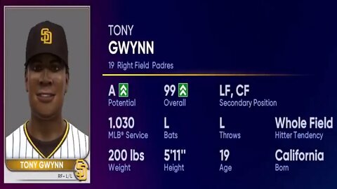 How To Create Tony Gwynn MLB The Show 22