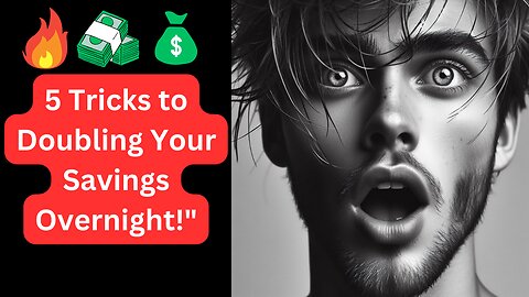 5 Tricks to Doubling Your Savings Overnight!"