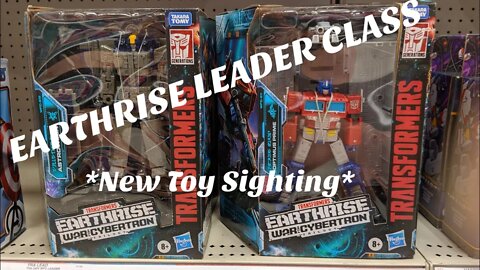 Transformers Earthrise Leader Class OPTIMUS PRIME & ASTROTRAIN War for Cybertron*New Toy Sighting*