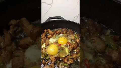 How to Make Pinoy Sisig Recipe | #shorts