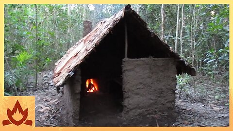 Primitive Technology- Wattle and Daub Hut