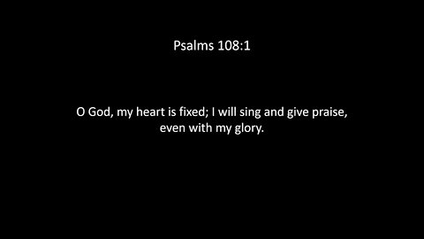 Psalms Chapter 108