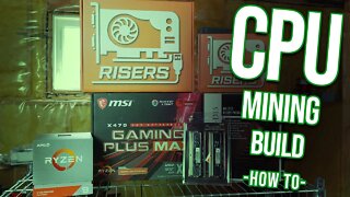 CPU MINING RIG BUILD Part 1 / How To Build a CPU Mining Rig