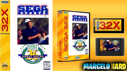 Golf Magazine 36 Great Holes Starring Fred Couples - Sega 32x (Demo 1 Minute)