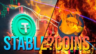 STABLECOINS ESTÃO FALINDO! É TUDO A MESMA COISA! SERÁ MESMO?