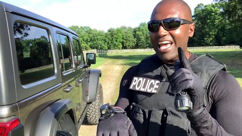 Police Officer Survival Training: Passenger Side Approach On Motor Vehicle Stops