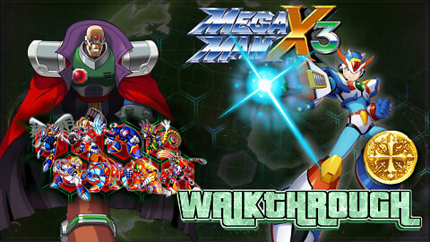 Megaman X3 [PC] - Walkthrough / All Weapons / Z-Saber / 3rd Armor & Hyper Chip / Sub & Heart-Tanks