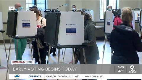 Early voting began this week in Ohio