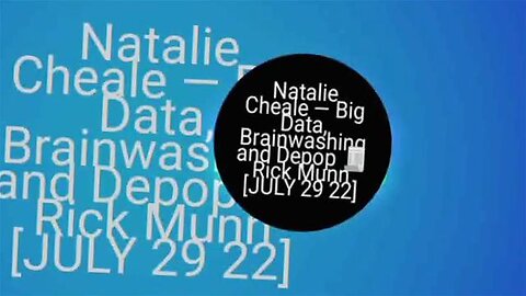 Natalie Cheale — Big Data, Brainwashing and Depop 🧾 Rick Munn [July 29 22]