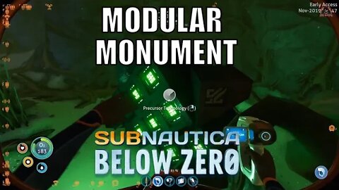 Subnautica Below Zero Finding the Modular Monument Precursor Technology