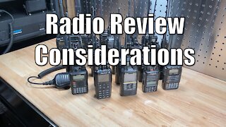 Radio Review Considerations