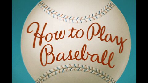 "How to Play Baseball" - Goofy