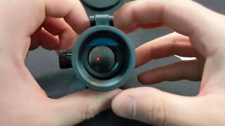 Unboxing: EZshoot Red Green Dot Sight Tactical Scope Reflex Sight with Lens Cap 20mm/11mm Weaver