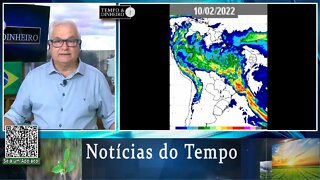 Previsão do tempo com alerta para RJ, ES, MG e BA. Áreas de instabilidade no Sul