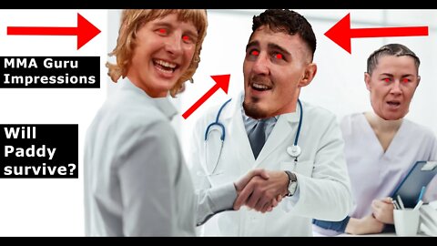 MMA Guru - Tom Aspinall and Paddy Pimblett Impression! Aspinall consoles Paddy about STD Diagnosis!!