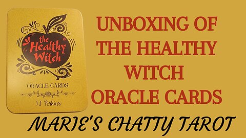 Unboxing of The Healthy Witch Oracles Cards