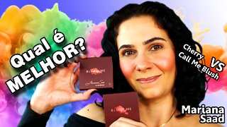 Blush Me - CHERRY -VS- CALL ME BLUSH da MARIANA SAAD By Oceane - Batalha de Blush