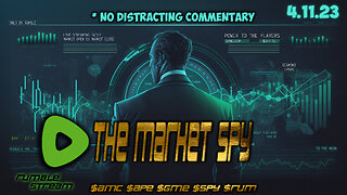 Silent Market Watch: Live $AMC, $APE, $GME, $RUM, & $SPY Charts with Lofi Music