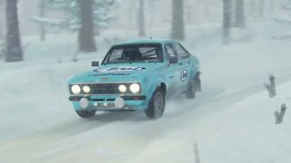 DiRT Rally 2 - Replay - Ford Escort MKII at Bjorklangen