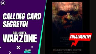 Calling Card Exclusivo do Call of Duty Warzone Chegou | TheMarkDumall