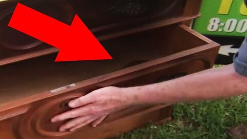 Man Who Buys A Dresser For $100 Finds A Secret Drawer