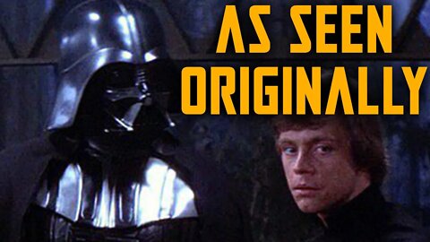 Original Star Wars Clips | Luke Confronts Darth Vader and Anakin | Pre Special Edition