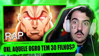 PASTOR REACT Rap do Jack Hanma (Modo Berserk) Baki The Grappler - Fera Incontrolável | Gabriza ♫