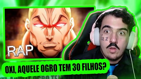 PASTOR REACT Rap do Jack Hanma (Modo Berserk) Baki The Grappler - Fera Incontrolável | Gabriza ♫