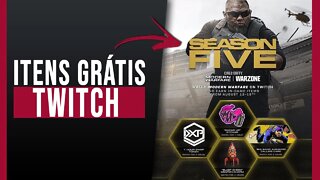 Como Pegar as Recompensas da Twitch da (Season 5) Grátis | Call of duty Modern Warfare