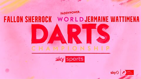 2024 World Darts Championship Sherrock v Wattimena