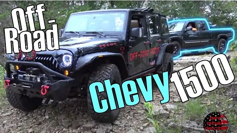 Jeeps Off-roading with a chevy 1500? Glade Top trails Mark Twain National Forrest.