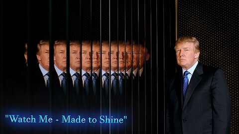 Trump 2024 "Watch Me - Made to Shine"
