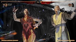 Mortal Kombat 1 2023 Kitana & Shunjiko Kameo Fatal Blow