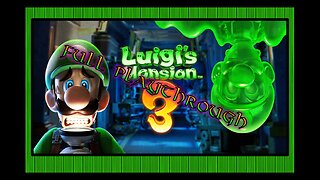 Todays Special is Luigi's Mansion.