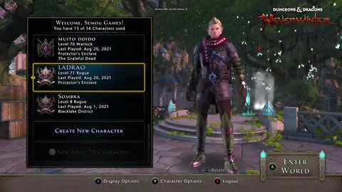 Neverwinter (pt-BR) Como Deletear Um Personagem #neverwinter #mmorpg