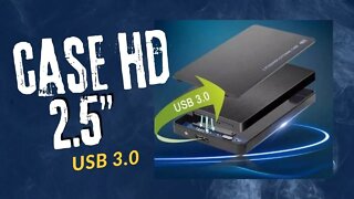 Case para HD ou SSD Sata 2.5" - Unboxing, Como Instalar e Teste!