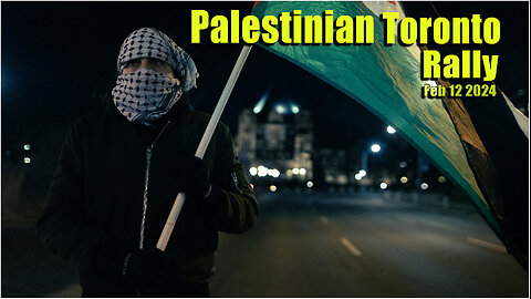 Palestinian Rally TorontoYonge Street & Closed Businesses