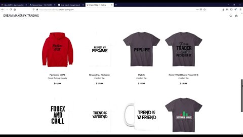 Forex Merch - Dream Maker FX Trading Forex Merch T shirts Is Now Available!