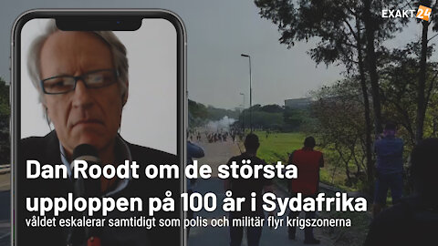 ‼️🇿🇦 Dan Roodt om de största upploppen på 100 år i Sydafrika