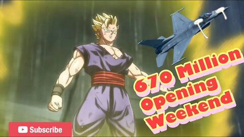 Dragon Ball Super: Super Hero Dominates Opening Weekend! #dbz #dragonballsupersuperhero #japan