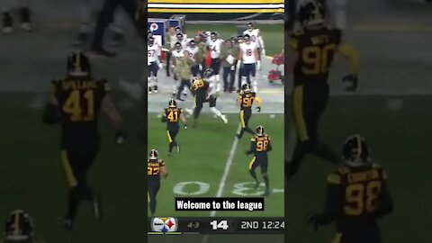 Justin Fields Gets Smacked By The Steelers On MNF