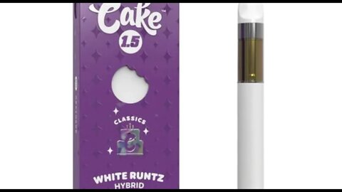 Reviewing: Cake Delta 8 Vape Pen | Strain: White Rntz | Preview Review: Covert Carts