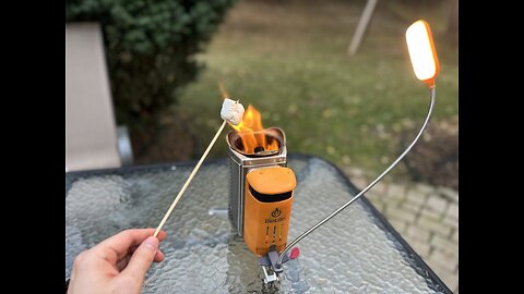 BioLite Campstove 2 Wood Burning Electricity Generating & USB Charging Camp Stove