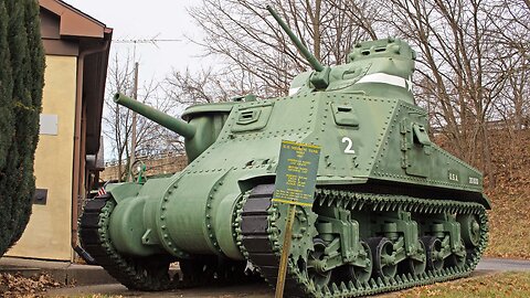 The oldest surviving M3 Lee medium tank. VFW post 745, Newark DE