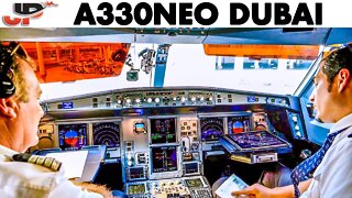 Airbus A330-900 Dubai🇦🇪 Takeoff + Pilot Presentations A330neo